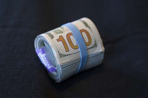 Money Cash Currency Wealth Hundred Dollar Bill