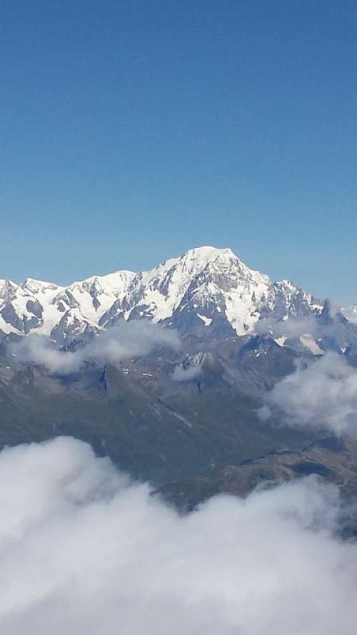 Mont Blanc Alps Mountain France