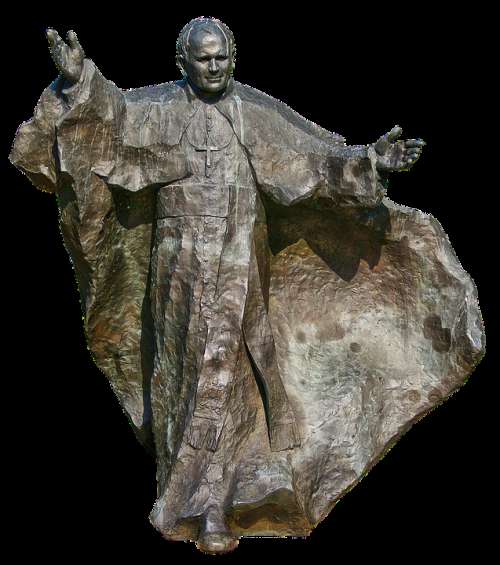 Monument Pope John Paul Ii Karol Józef Wojtyła