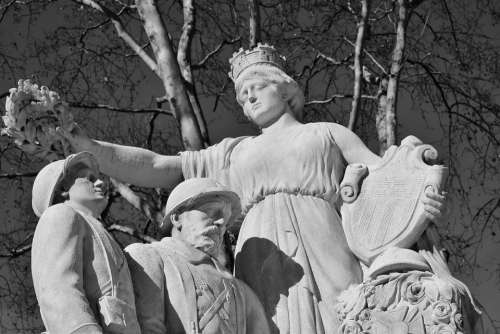 Monument Stone Monuments Statue Photos Black White