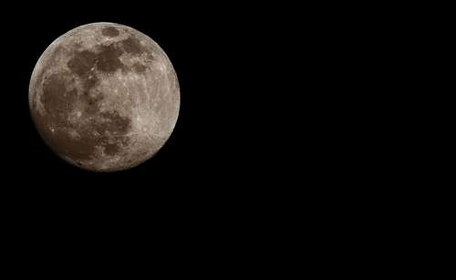 Moon Full Moon At Night Moonlight Astronomy Sky