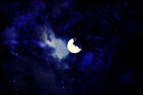 Moon Night Mood Sky