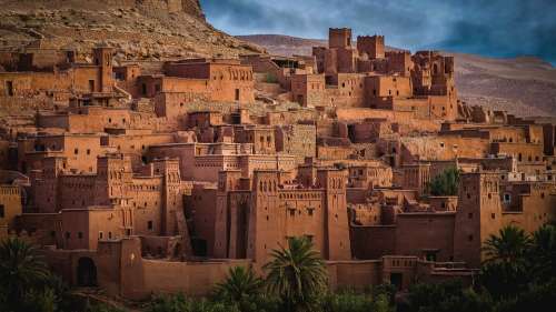 Morocco City Historic Village Clay Old Antique