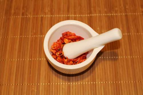 Mortar Plunger Masher Spice Masher Paprika Chili