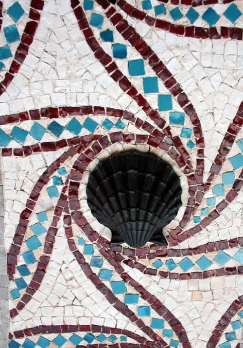 Mosaic Mosaic Tile Sea Shell Flagler College