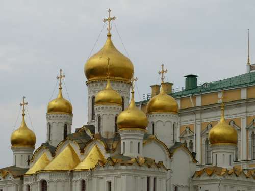 Moscow Russia Capital Kremlin Historically