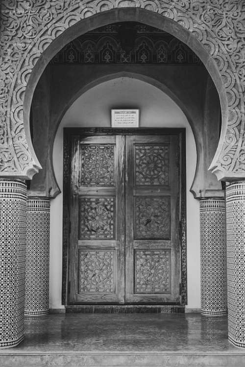 Mosque Entrance Exterior Engineering