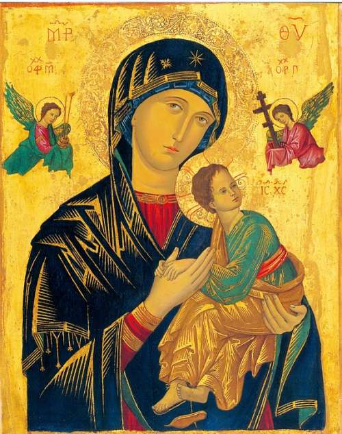 Mother Of Perpetual Help Madonna Christianity Icon