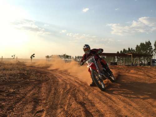 Motocross Earth Adrenaline Race Jump Sport