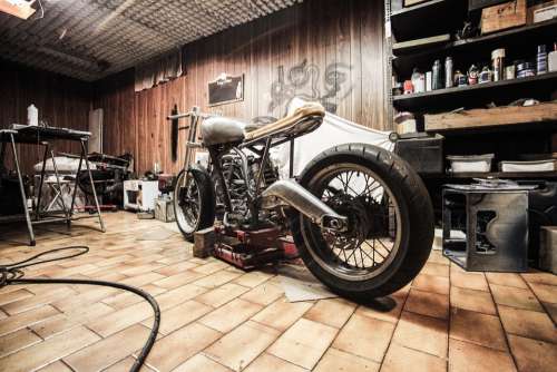 Motorbike Garage Repairs Hobby Automotive Build