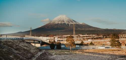 Mount Fuji Japan Sunset