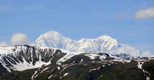Mount Mckinley Alaska Denali Mountain