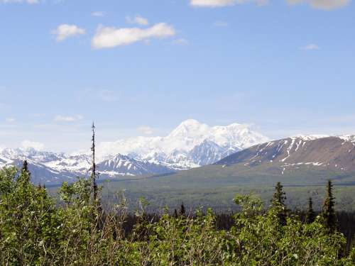 Mount Mckinley Mountain Alaska Denali