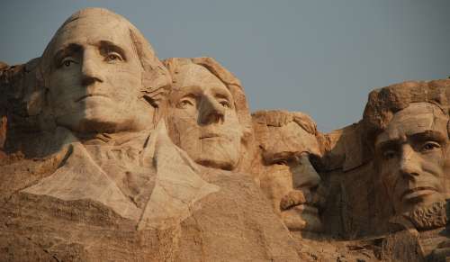 Mount Rushmore Sculpture Massive Dakota