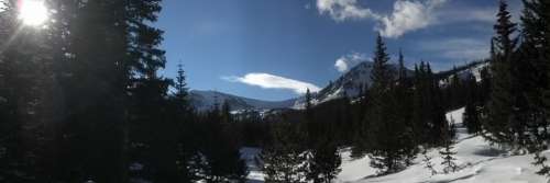 Mountain Pass Vista Scenery Pass Mountain Alpine