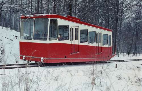 Mountain Railway Rack Railway Winter Rail Traffic