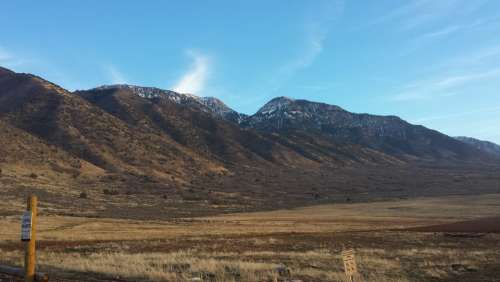 Mountains Utah Landscape Nature Outdoor Hiking