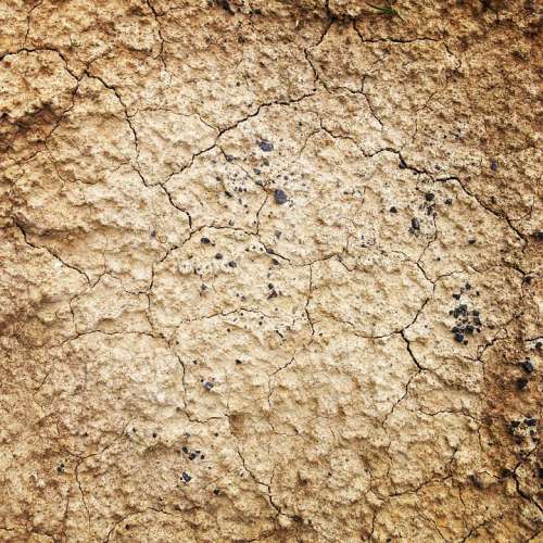 Mud Cracked Dry Drought Nature Texture Soil