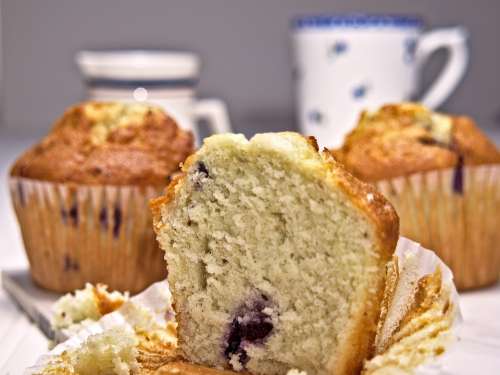 Muffin Coffee Food Cupcake Delicious Sweet