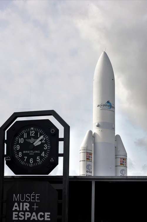 Museum Le Bourget Space Ariane V Rocket Air