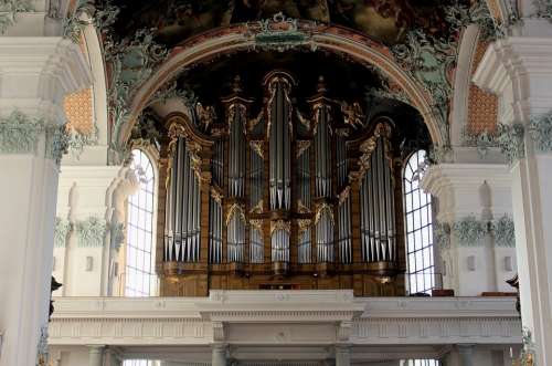 Music Organ Main Organ Gallen Cathedral St