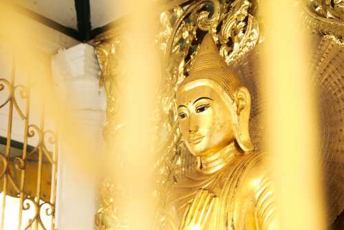 Myanmar Yangon Pagoda Buddhism Buddha Asia Burma