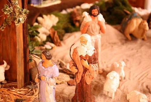 Nativity Scene Christmas Church Religious Faith