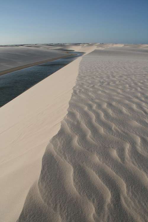 Nature Dunes Sand Landscape Water