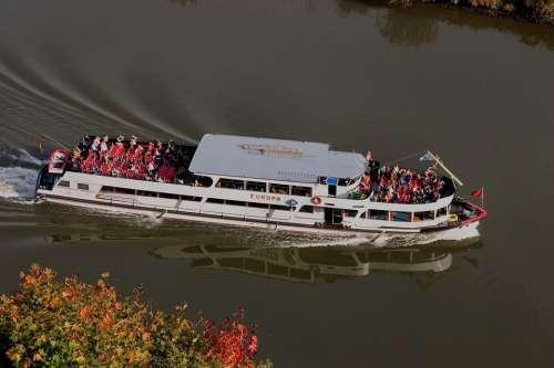 Neckar Boat Excursion Boat Travel River Tour