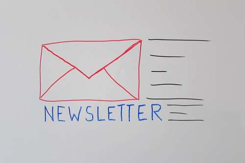 Newsletter Email E Mail Message Sketch