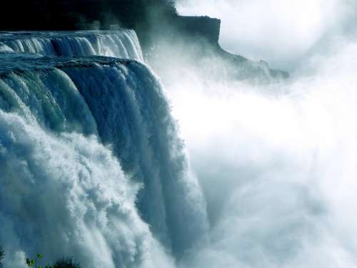 Niagara Falls Waterfall Water Power Water Ontario