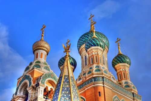 Nice Basilica Russian Basilica Tourist Attraction
