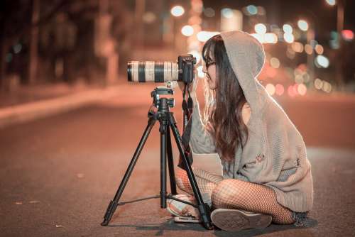 Night Camera Photographer Photo Picture Outdoors