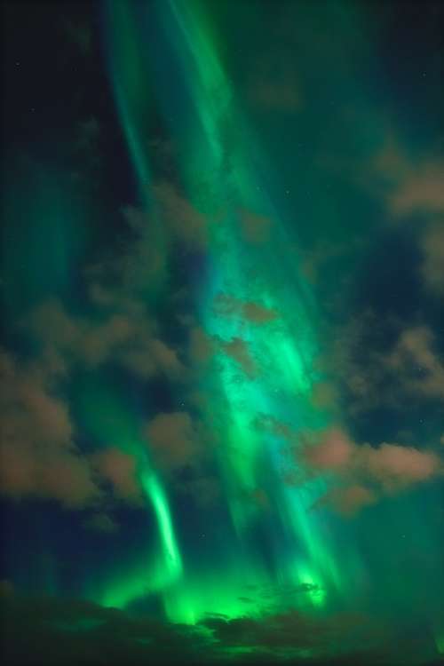 Northern Lights Aurora Borealis Plasma Sky