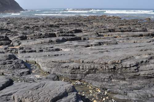 Ocean Rocky Coast Sea Stones Rock Atlantic