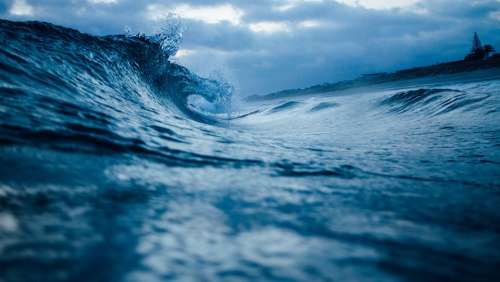 Ocean Wave Water Ocean Sea Wave Blue Surf Wet