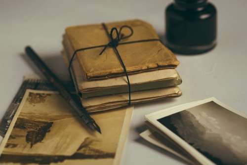 Old Letters Quill Old Photos Pen Letter Ink Old