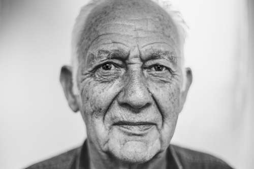 Old Man Man Face Senior Older Weathered Age