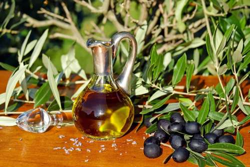 Olive Oil Oil Food Carafe Mediterranean