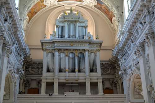 Organ Church Music Architecture Chapel