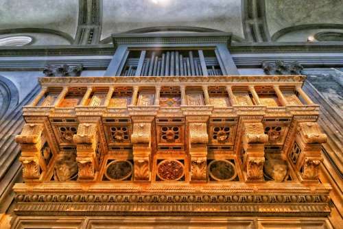Organ Church Architecture Religion Instrument