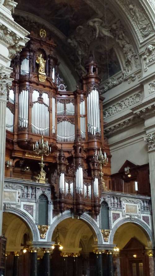 Organ Dom Berlin Church Organ Whistle Passau