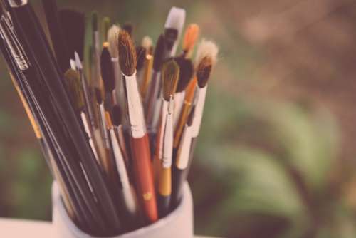Paint Brushes Painting Creativity Artist Painter