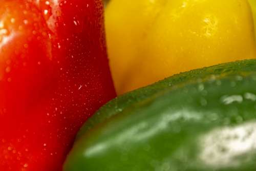 Paprika Red Salad Eat Cook Food Vegetables
