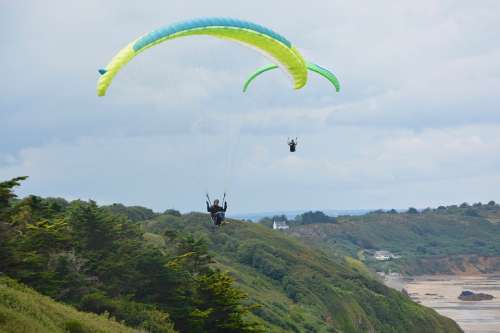 Paragliding Paraglider Fifth Wheel Sailing Wing