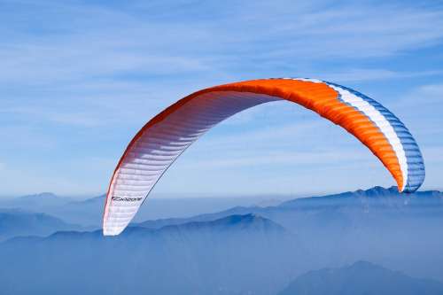 Paragliding Sky Mountains Sport Leisure Active