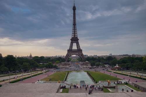 Paris Tour Eiffel France Attraction Torre Tourism