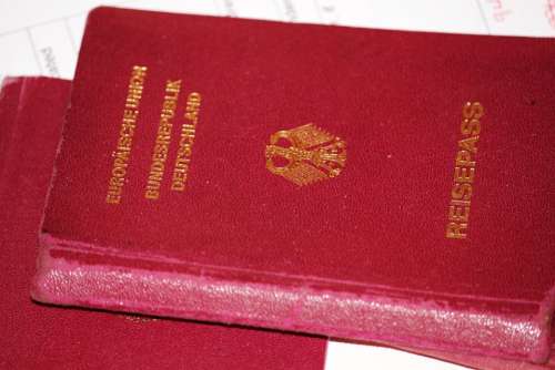 Passport Document Visa German