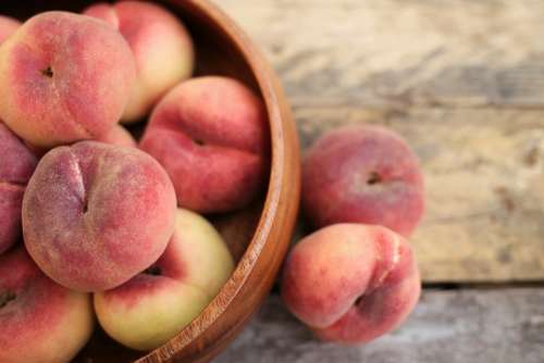 Peach Nectarine Fruit Delicious Ripe Food