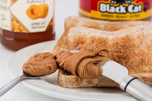 Peanut Butter Toast Jam Breakfast Snack Spread